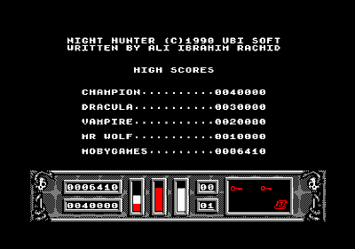 Night Hunter - Screenshot - High Scores Image
