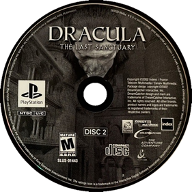 Dracula: The Last Sanctuary - Disc