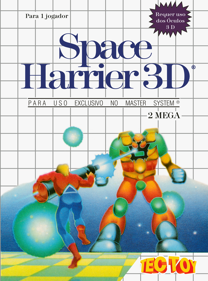Space Harrier 3D - Box - Front Image