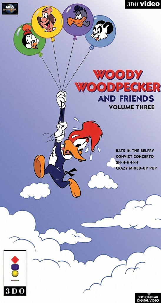 Woody Woodpecker and Friends Volume Three