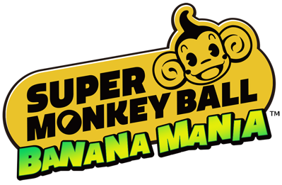 Super Monkey Ball Banana Mania - Clear Logo Image