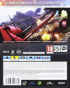 Battlefield 1 - Box - Back