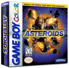 Asteroids - Box - 3D Image