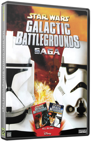 Star Wars Galactic Battlegrounds Saga - Box - 3D