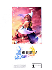 Final Fantasy X - Advertisement Flyer - Front