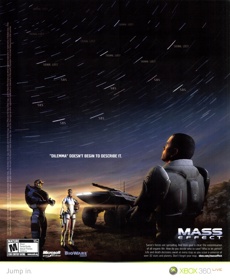Mass Effect - Advertisement Flyer - Front