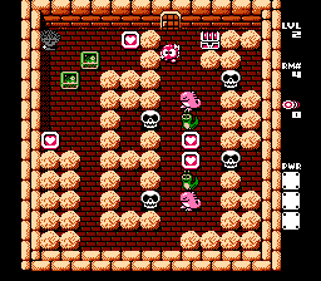 Adventures of Lolo 3 - Screenshot - Gameplay