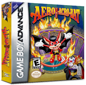 Aero the Acro-Bat - Box - 3D