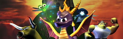 Spyro the Dragon - Banner