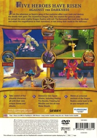 Spyro: A Hero's Tail - Box - Back Image