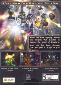 American McGee Presents Scrapland - Box - Back