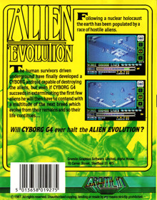 Alien Evolution  - Box - Back