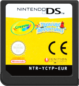 Crayola Treasure Adventures - Cart - Front Image
