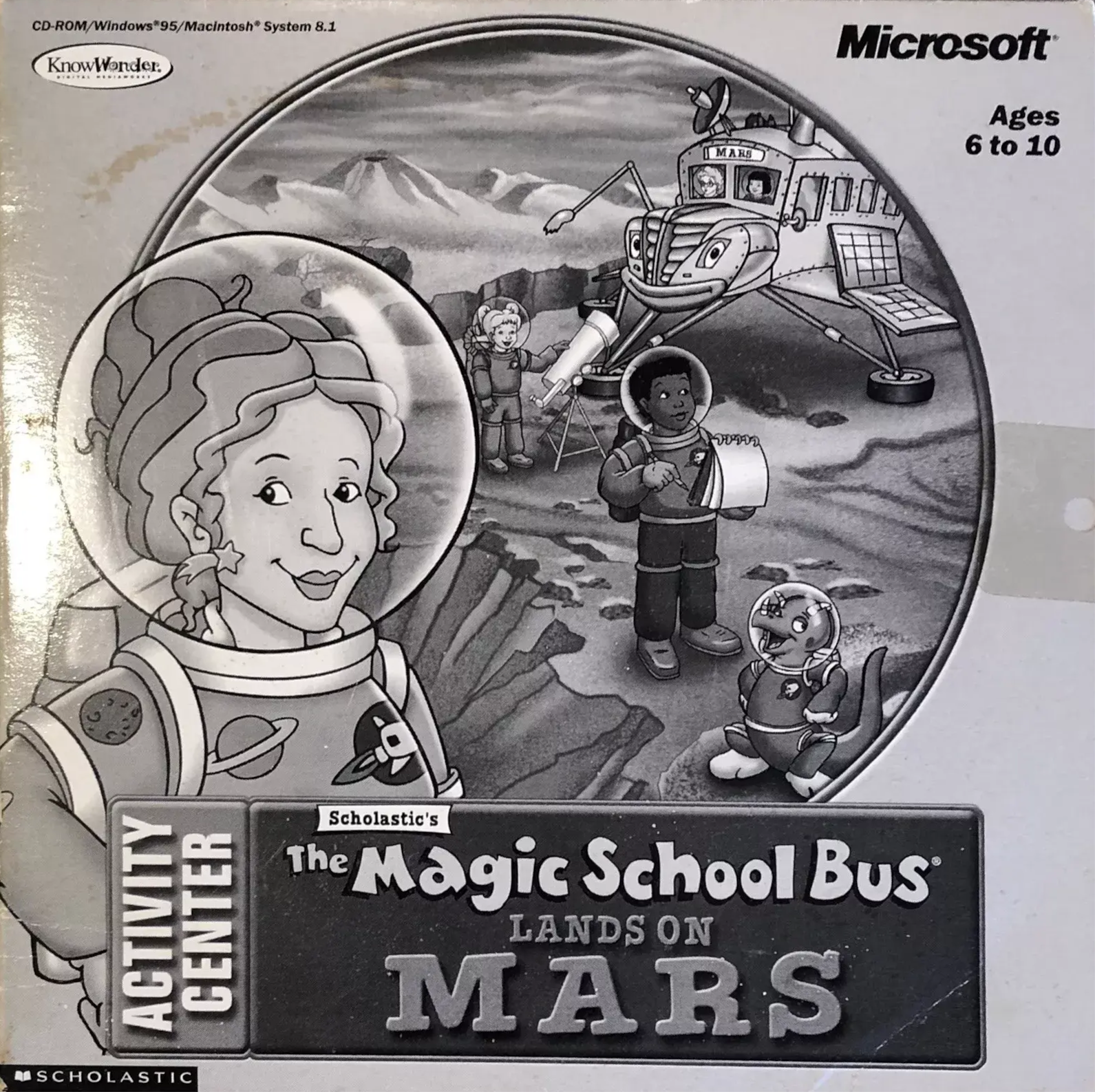 Scholastic's The Magic School Bus Lands on Mars: Activity Center