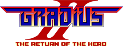 Gradius II: The Return of the Hero - Clear Logo