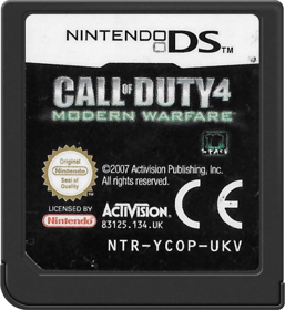 Call of Duty 4: Modern Warfare - Cart - Front Image