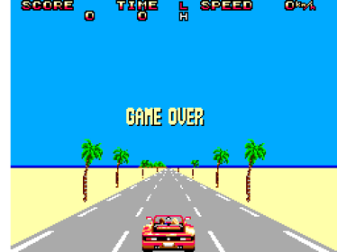 OutRun - Screenshot - Game Over Image