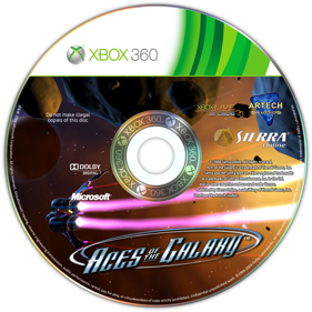 Aces of the Galaxy - Fanart - Disc