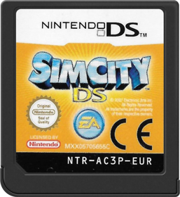 SimCity DS - Cart - Front Image