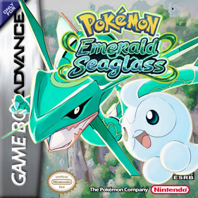 Pokémon Emerald Seaglass - Fanart - Box - Front
