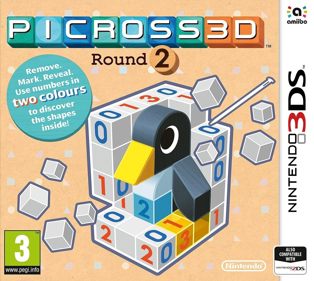 Picross 3D: Round 2 - Box - Front Image