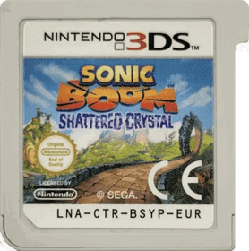 Sonic Boom: Shattered Crystal - Cart - Front
