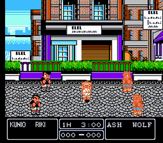 Nekketsu Street Basket: Ganbare Dunk Heroes - Screenshot - Gameplay