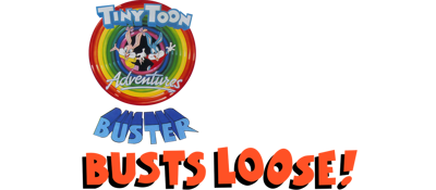 Tiny Toon Adventures: Buster Busts Loose! - Clear Logo