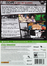 Escape Dead Island - Box - Back
