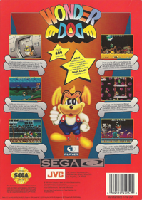 Wonder Dog - Box - Back Image