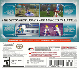 Fire Emblem Warriors - Box - Back Image