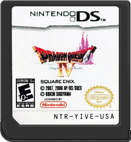 Dragon Quest IV: Chapters of the Chosen - Cart - Front Image