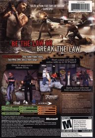25 To Life - Box - Back