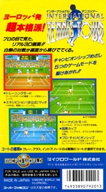 International Tennis Tour - Box - Back