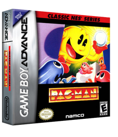 Classic NES Series: Pac-Man - Box - 3D