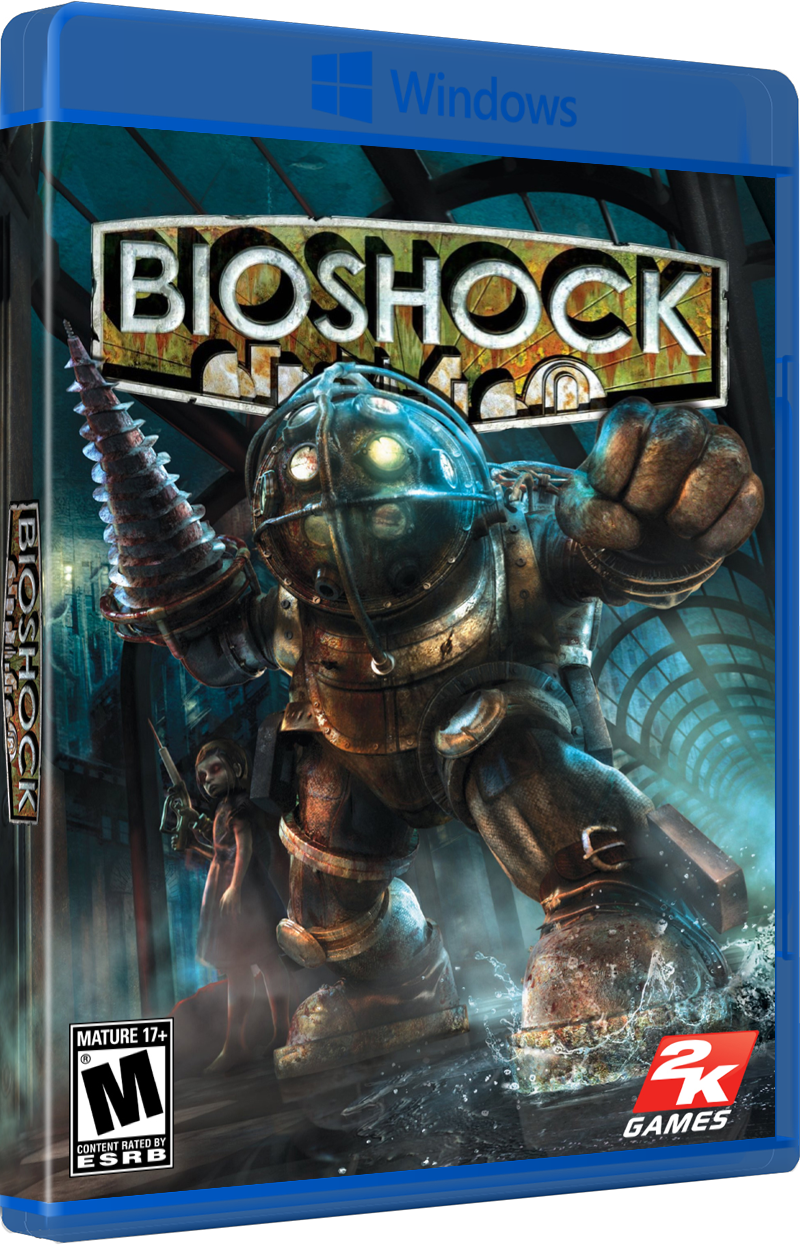 BioShock 3D box artwork