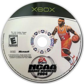 NCAA March Madness 2004 - Disc