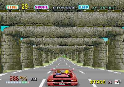 Sega Ages: OutRun - Screenshot - Gameplay