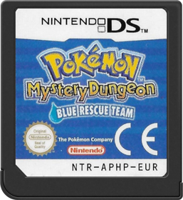 Pokémon Mystery Dungeon: Blue Rescue Team - Cart - Front