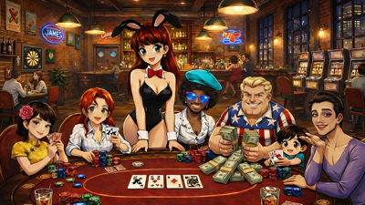 Miracle Casino Paradise - Fanart - Background