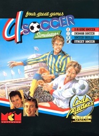 4 Soccer Simulators - Box - Front