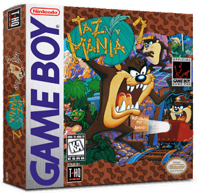 Taz-Mania 2 - Box - 3D Image