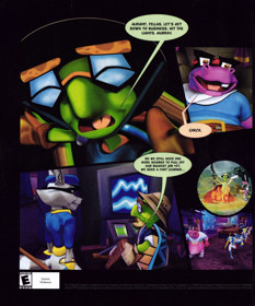 Sly 2: Band of Thieves - Advertisement Flyer - Front