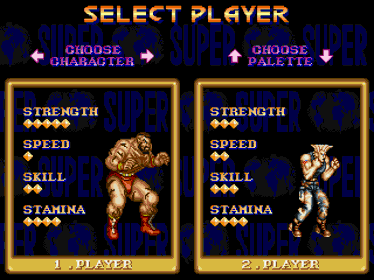 Final Fight GOLD: Super Extra - Screenshot - Game Select