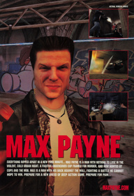 Max Payne - Advertisement Flyer - Front