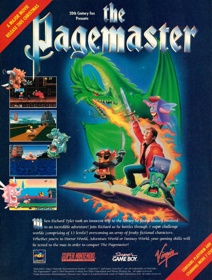 The Pagemaster - Advertisement Flyer - Front