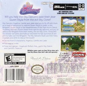 Sky Dancers - Box - Back