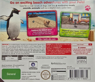 Petz Beach - Box - Back