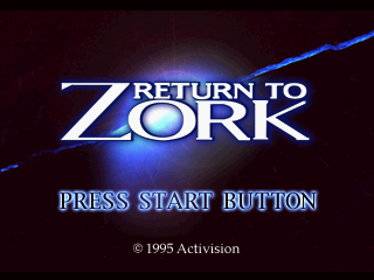 Return to Zork - Screenshot - Game Title
