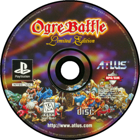 Ogre Battle - Disc Image
